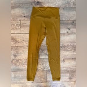 Lululemon align leggings. Worn once. Size 8.
